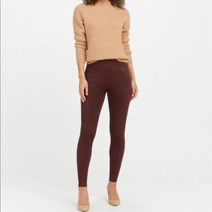 SPANX Faux Suede Leggings